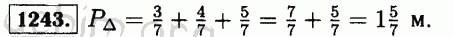 Номер 1243 - Решебник по математике 5 класс Виленкин