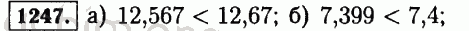 Номер 1247 - Решебник по математике 5 класс Виленкин