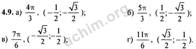 Номер 4.9 - ГДЗ по алгебре 10-11 класс Мордкович