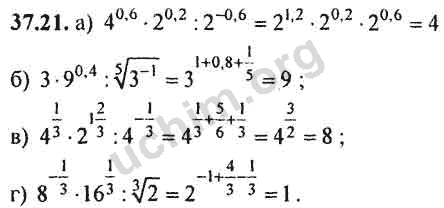 Номер 37.21 - ГДЗ по алгебре 10-11 класс Мордкович