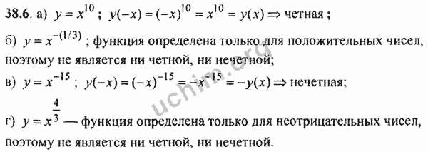 Номер 38.6 - ГДЗ по алгебре 10-11 класс Мордкович