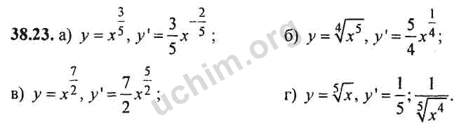 Номер 38.23 - ГДЗ по алгебре 10-11 класс Мордкович