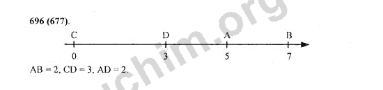 Номер 696 - Решебник по математике Виленкин 5 класс