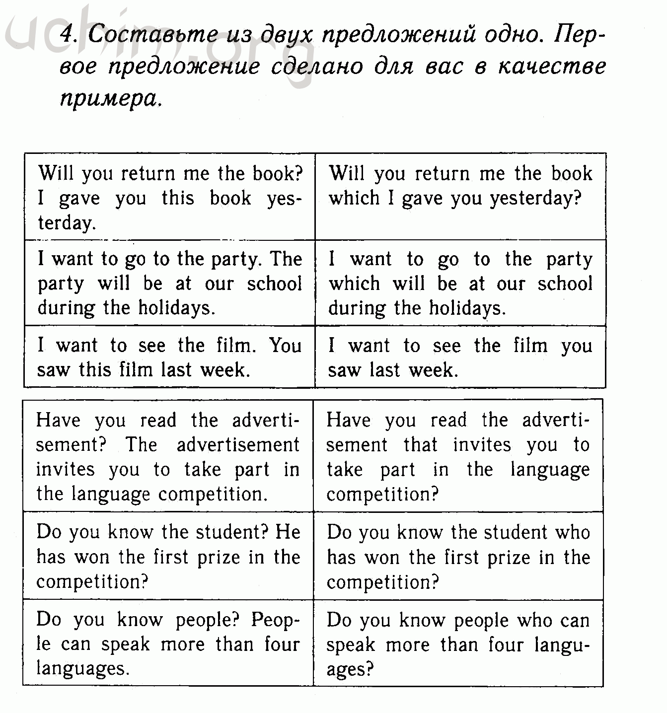 Проект 4 по английскому языку 7 класс