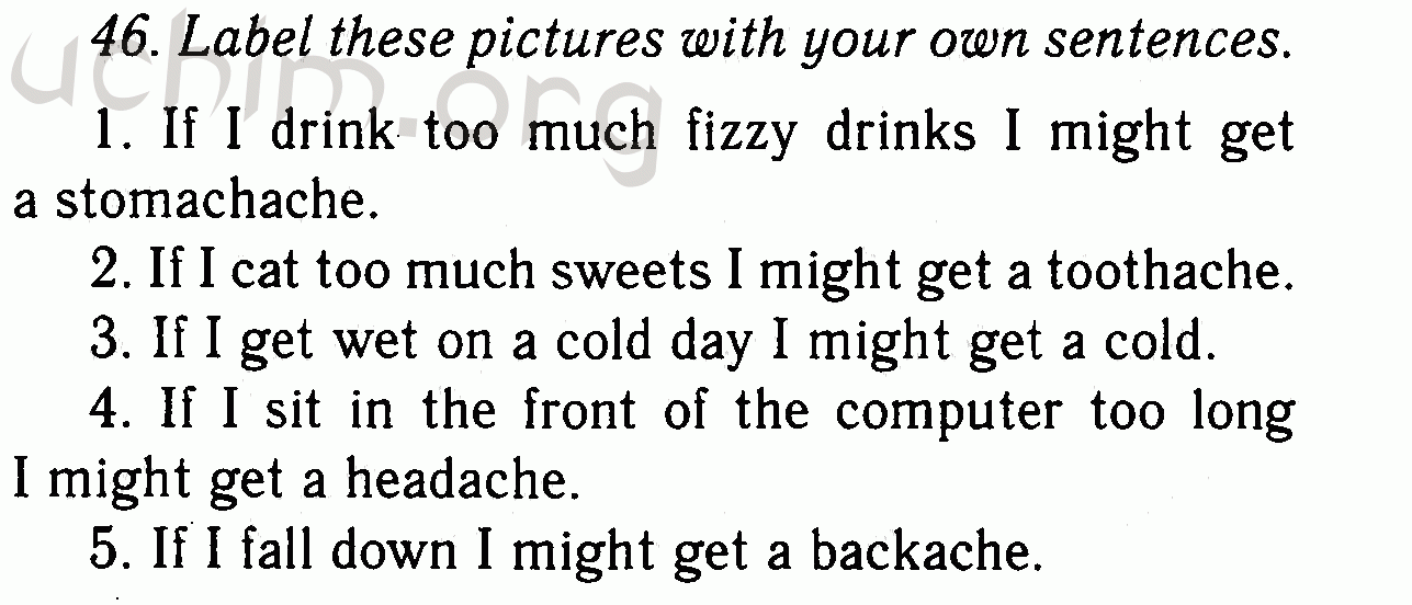 Номер 46 - Решебник по английскому языку 7 класс Биболетова