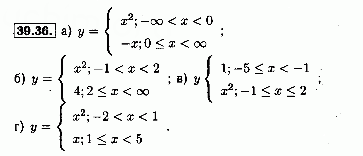 Номер 39.36 - Решебник по алгебре 7 класс Мордкович