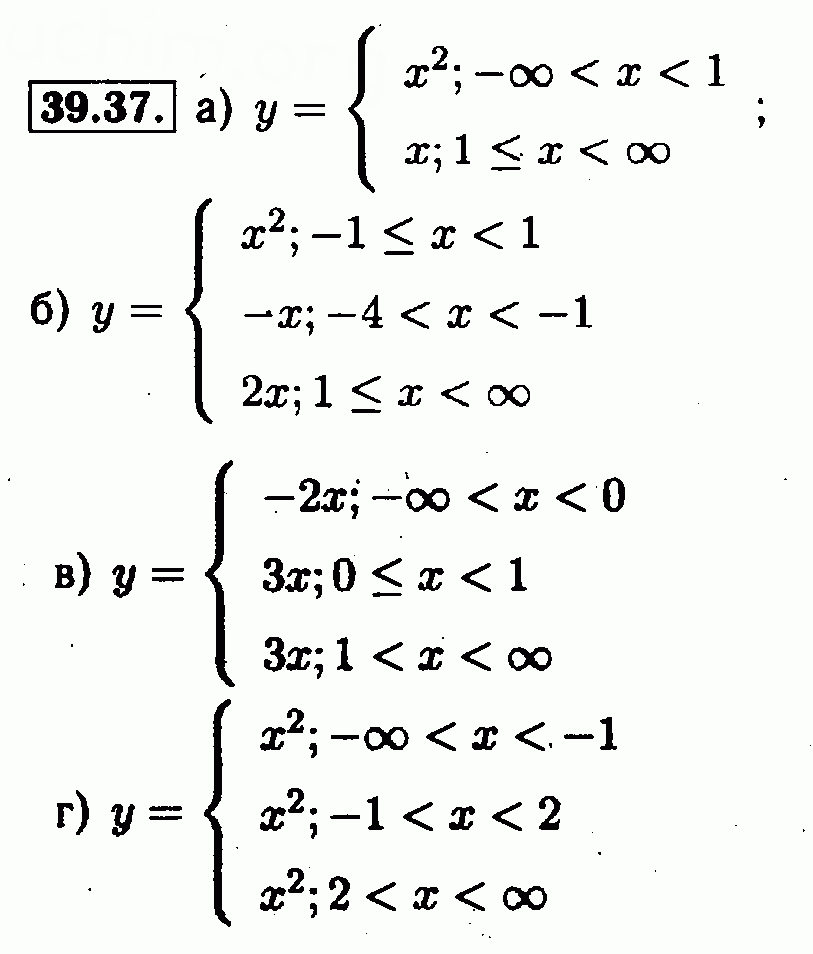 Номер 39.37 - Решебник по алгебре 7 класс Мордкович