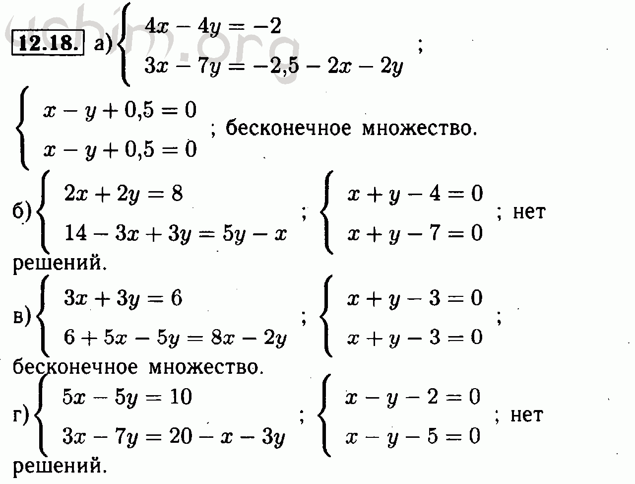 Алгебра 12