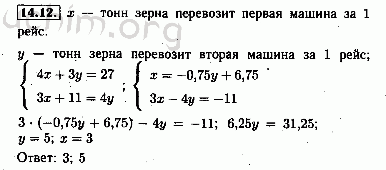 Алгебра 12 класс