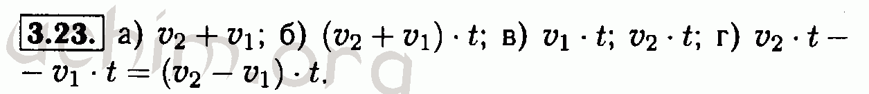 Номер 3.23 - Решебник по алгебре 7 класс Мордкович
