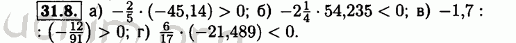 Номер 31.8 - Решебник по алгебре 8 класс Мордкович