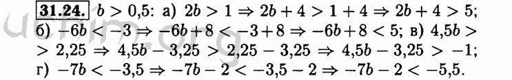 Номер 31.24 - Решебник по алгебре 8 класс Мордкович