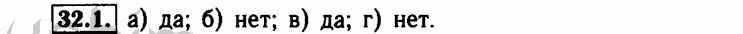 Номер 32.1 - Решебник по алгебре 8 класс Мордкович