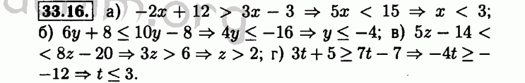Номер 33.16 - Решебник по алгебре 8 класс Мордкович