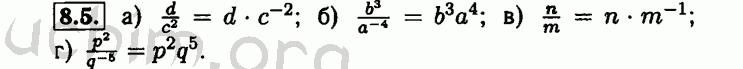 Номер 8.5 - Решебник по алгебре 8 класс Мордкович