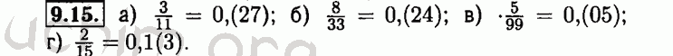 Номер 9.15 - Решебник по алгебре 8 класс Мордкович