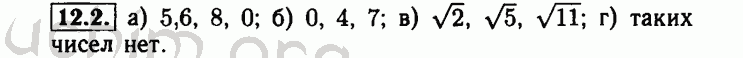 Номер 12.2 - Решебник по алгебре 8 класс Мордкович