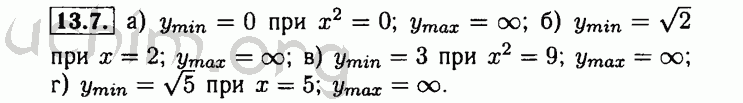 Номер 13.7 - Решебник по алгебре 8 класс Мордкович