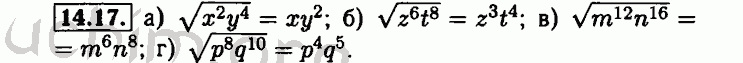 Номер 14.17 - Решебник по алгебре 8 класс Мордкович