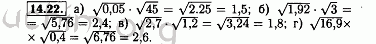 Номер 14.22 - Решебник по алгебре 8 класс Мордкович