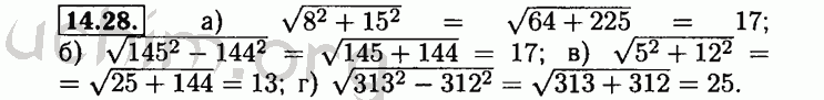 Номер 14.28 - Решебник по алгебре 8 класс Мордкович