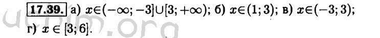 Номер 17.39 - Решебник по алгебре 8 класс Мордкович