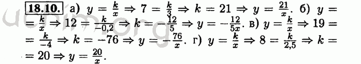 Номер 18.10 - Решебник по алгебре 8 класс Мордкович