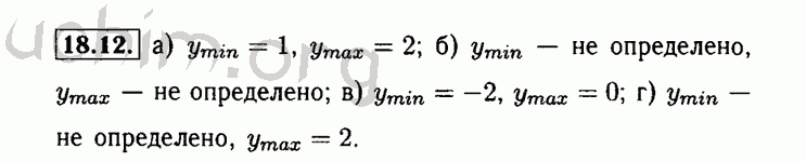 Номер 18.12 - Решебник по алгебре 8 класс Мордкович