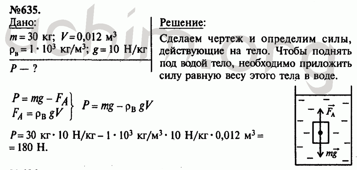 Какая сила должна быть приложена к левому. Задачник по физике Лукашик. Решебник задач по физике 9 класс.