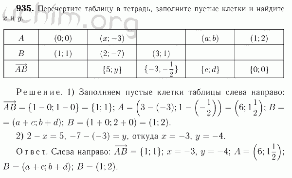Номер 935 - Решебник по геометрии 7-9 класс Атанасян