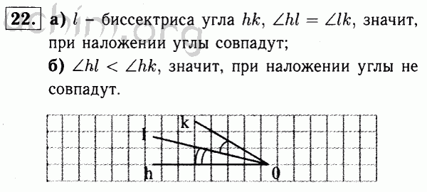 Номер 22 - Решебник по геометрии 7-9 класс Атанасян