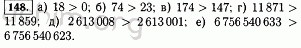Номер 148 - Решебник по математике 5 класс Виленкин