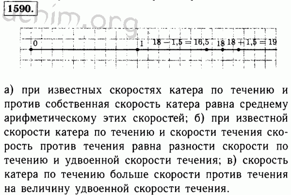 Номер 1590 - Решебник по математике 5 класс Виленкин