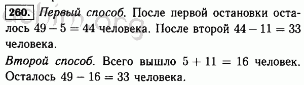 Номер 260 - Решебник по математике 5 класс Виленкин