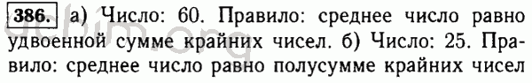 Номер 386 - Решебник по математике 5 класс Виленкин