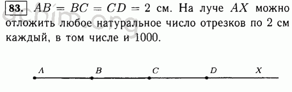 Номер 83 - Решебник по математике 5 класс Виленкин