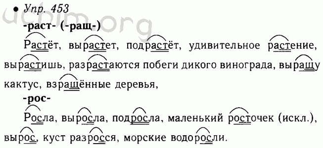 Готовые задания русский язык 5 класс ладыженская