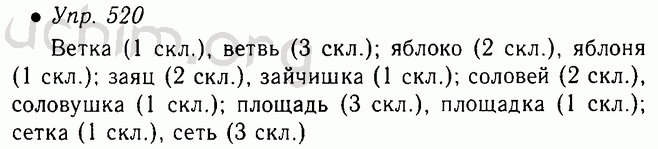Упр 672 русский язык 5 класс. Русский язык номер 520. Русский язык 5 класс ладыженская 2 часть учебник.