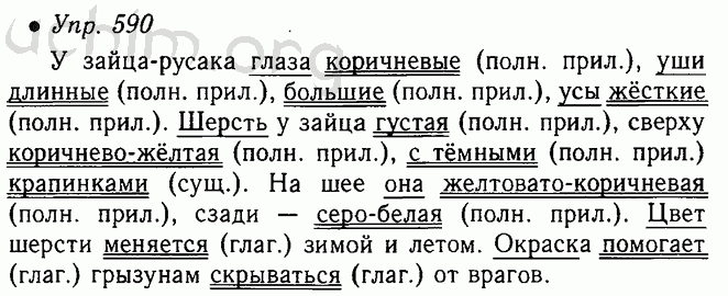 Определите стиль текста спишите. Русский язык 5 класс ладыженская 2 часть упр 590. Русский язык 5 класс ладыженская упражнение. Упражнение 590 по русскому языку 5 класс. Гдз по русскому языку 5 класс учебник упражнение 590.