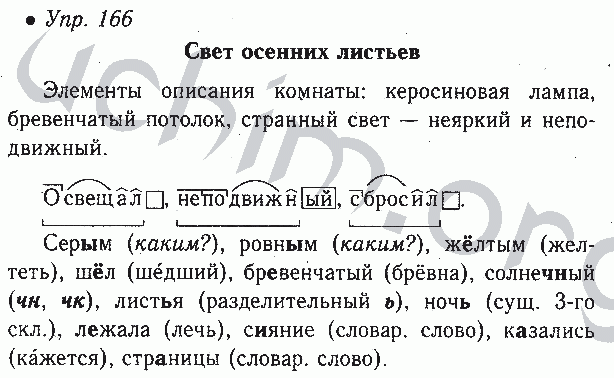 Русский язык 6 166