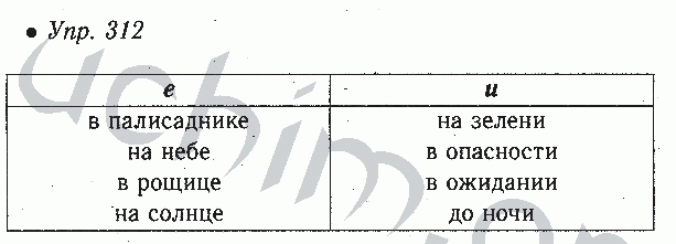 Русский язык 6 класс ладыженская 312