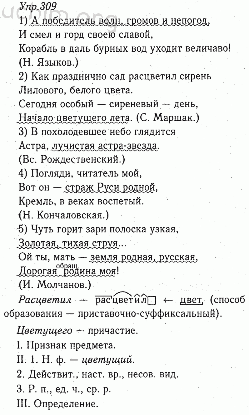 Русский 5 класс упр 309. Упр 309 по русскому языку 8 класс ладыженская. Гдз русский 8 класс ладыженская. Русский язык 8 класс Тростенцова ладыженская. Русский язык 8 класс Тростенцова гдз.