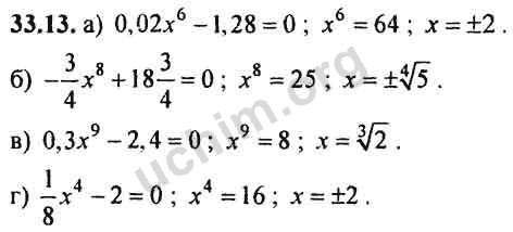 Номер 33.13 - ГДЗ по алгебре 10-11 класс Мордкович