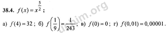 Номер 38.4 - ГДЗ по алгебре 10-11 класс Мордкович