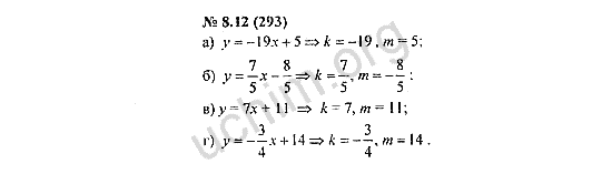 Номер 8.12(293) - ГДЗ по алгебре 7 класс Мордкович