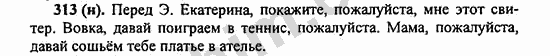 Номер 313 - ГДЗ по русскому языку 5 класс Ладыженская 2013