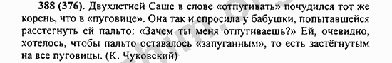 Номер 388 - ГДЗ по русскому языку 5 класс Ладыженская 2013