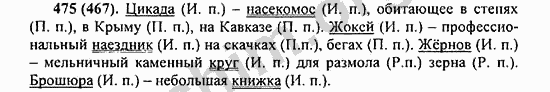 Номер 475 - ГДЗ по русскому языку 5 класс Ладыженская 2013