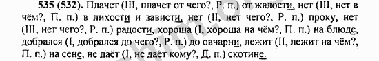 Номер 535 - ГДЗ по русскому языку 5 класс Ладыженская 2013