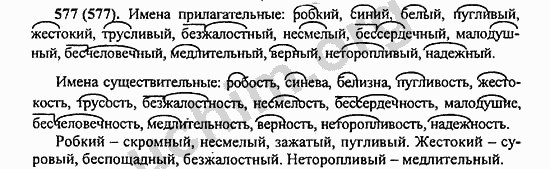 Номер 577 - ГДЗ по русскому языку 5 класс Ладыженская 2013